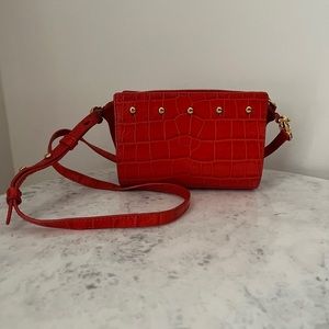 Alexander Wang Pelican Sling Bag in Tang (red) - Damaged but Salvageable